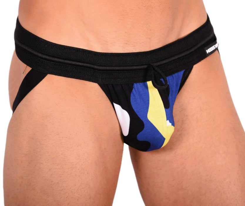 Modus Vivendi Camouflage Jockstrap Fashion Camo - Black Jock 02011 44 - SexyMenUnderwear.com