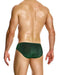 Modus Vivendi Classic Brief Glitter Knitted Lurex Yarns Green Briefs 26315 B87 - SexyMenUnderwear.com