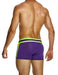 Modus Vivendi Cotton Boxer Sporty Classic - Cut Jacquard Knitted 12423 Purple - SexyMenUnderwear.com