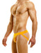 Modus Vivendi Country Jockstrap Knitted Double - Ply Pouch Yellow Jock 02211 B76 - SexyMenUnderwear.com