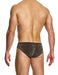 MODUS VIVENDI Crackled Classic Briefs Lurex Brown Metallic Yarns 25313 - SexyMenUnderwear.com