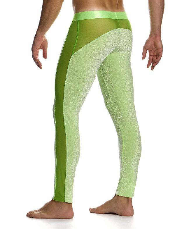 Modus Vivendi Delusion Leggings Elastic Knitted Lurex Yarns Megging Neon 025611