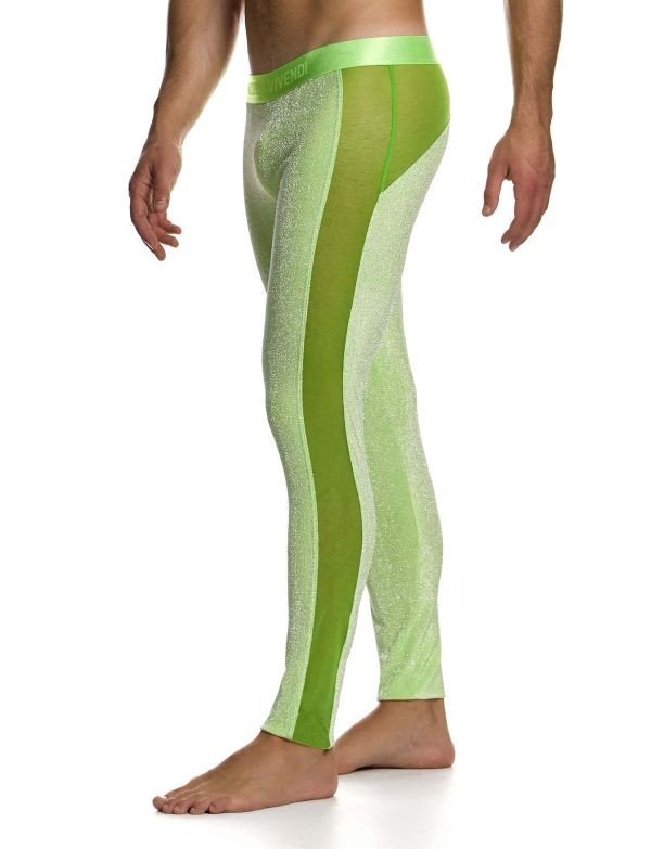 Modus Vivendi Delusion Leggings Elastic Knitted Lurex Yarns Megging Neon 025612