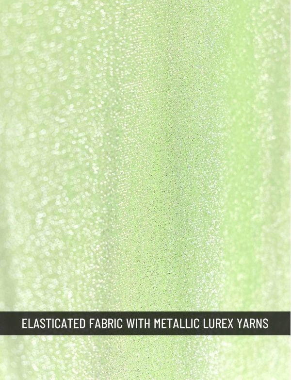 Modus Vivendi Delusion Leggings Elastic Knitted Lurex Yarns Megging Neon 025616