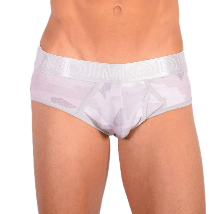 Modus Vivendi Desert Camouflage Briefs Soft Cotton Grey Brief 11714 31 - SexyMenUnderwear.com