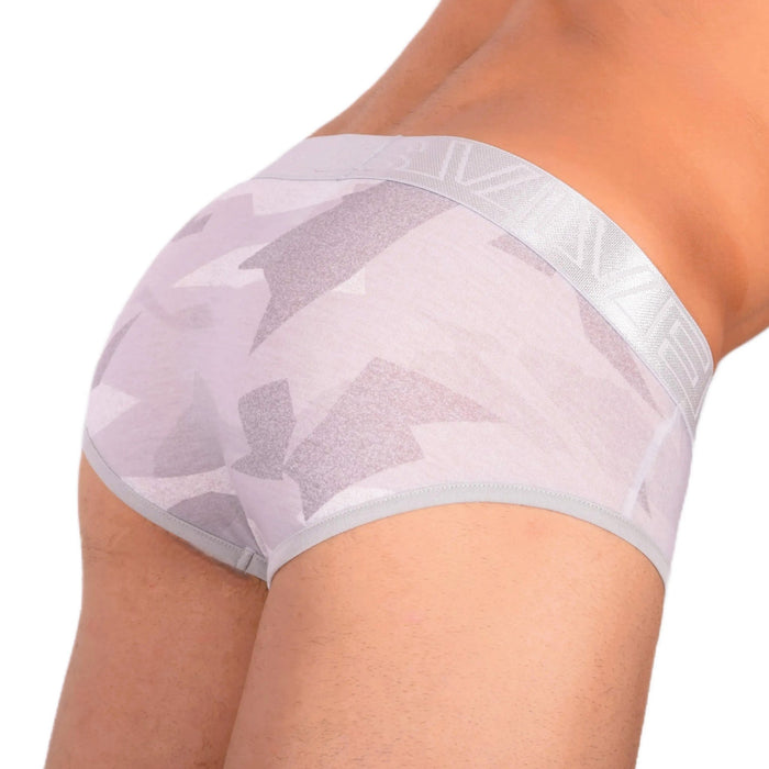 Modus Vivendi Desert Camouflage Briefs Soft Cotton Grey Brief 11714 31 - SexyMenUnderwear.com