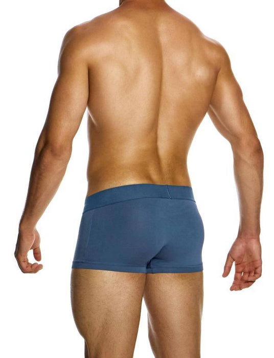 Modus Vivendi Eco Bamboo Boxer Trunk Regular Fit Jacquard Indigo 13422 48 - SexyMenUnderwear.com