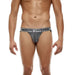 Modus Vivendi Exclusive Jockstrap Silver Lurex Yarns Shimmer Jock 24212 - SexyMenUnderwear.com