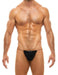 Modus Vivendi G - String Antibacterial Comfy Contour Pouch Black Strings 15616 - SexyMenUnderwear.com