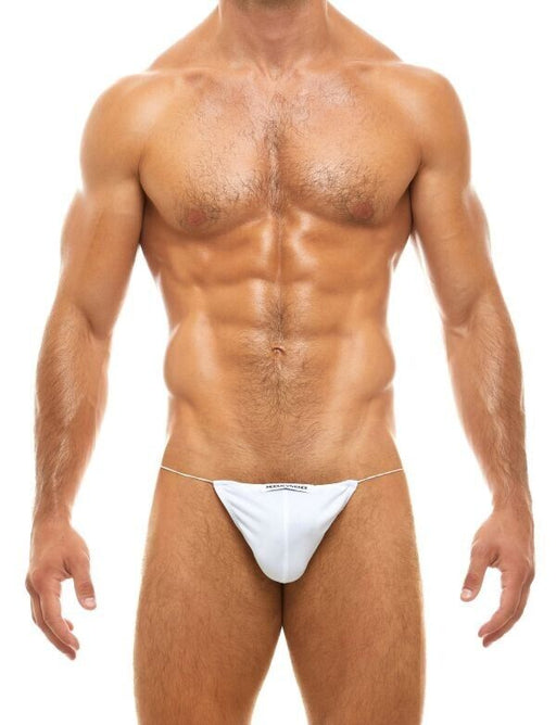 Modus Vivendi G - String Antibacterial Comfy Contour Pouch White Strings 156162