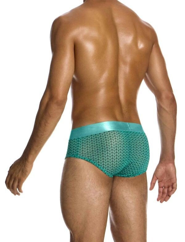 Modus Vivendi Illusion Classic Brief Semitransparent Mesh Two Tone Neon 04515 663