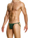 Modus Vivendi Jockstrap Glitter Knitted Lurex Yarns Green Jock 26312 B87 - SexyMenUnderwear.com