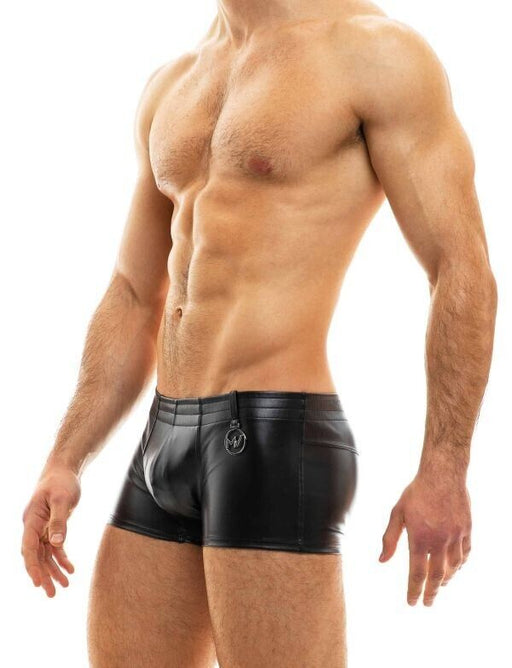 MODUS VIVENDI Leather Boxer Tight Fit Black 20521 631