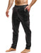 Modus Vivendi Leather Pants Carrot Fit Joggers Faux - Look Black 20563 B79 - SexyMenUnderwear.com