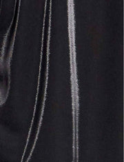 Modus Vivendi Liquid Effect Tank Top Relaxed Fit Sleeveless Shiny BLK 21331 B994