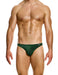 Modus Vivendi Low - Cut Briefs Glitter Knitted Lurex Yarns Green Brief 26314 B87 - SexyMenUnderwear.com