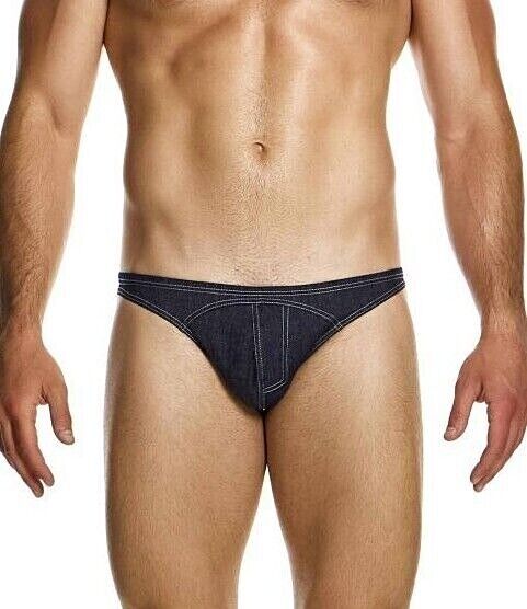 Modus Vivendi Raw Denim Low - Cut Briefs Retro Bikini Briefs Blue 11412 471