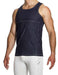 Modus Vivendi Raw Denim Tank Top Sleeveless Blue 11432 B44 - SexyMenUnderwear.com