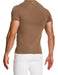 MODUS VIVENDI Shirt Antibacterial Pure Cotton T-Shirt Slim Fit Dark Skin 15641 - SexyMenUnderwear.com