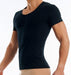 MODUS VIVENDI Shirt Antibacterial Pure Cotton T-Shirt Slim Fit in Black 15641 - SexyMenUnderwear.com