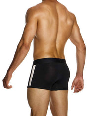 Modus Vivendi Sporty Boxer Classic Cut Jacquard Knitted Cotton 12423 Black/White2