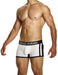 Modus Vivendi Sporty Boxer Classic Cut Jacquard Knitted Cotton 12423 Black/White - SexyMenUnderwear.com