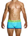 Modus Vivendi Sporty Boxer Classic Cut Jacquard Knitted Cotton 12423 Blue - SexyMenUnderwear.com