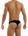 MODUS VIVENDI Sumo Brief or T - String Functional Press - Stud Buttons Black 15012 - SexyMenUnderwear.com