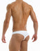 MODUS VIVENDI Sumo Brief or T - String Functional Press - Stud Buttons White 15012 - SexyMenUnderwear.com