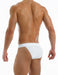 MODUS VIVENDI Sumo Brief or T - String Functional Press - Stud Buttons White 15012 - SexyMenUnderwear.com