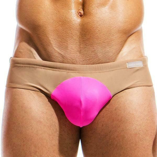 MODUS VIVENDI Swim Briefs Highlight Swimwear Fluorescent Neon Fushia IS1812 1541