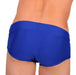 Modus Vivendi Swim - Briefs With Shiny Metallic Cubic Waistband Blue BS1811 10 - SexyMenUnderwear.com