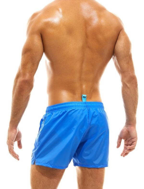 Modus Vivendi Swim Shorts Full - Lining Swimwear Chino Pockets in Blue GS2132 773