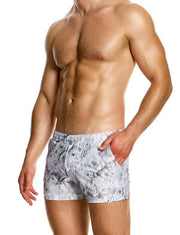 Modus Vivendi Swim - Shorts Origami Internal Drawstrings Swimwear White FS2431 B442