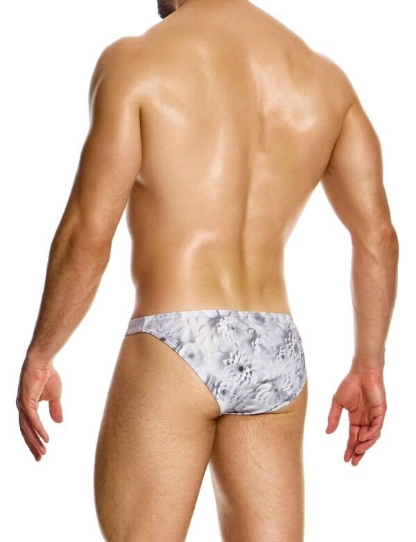 Modus Vivendi Swimwear Origami Low - Cut Brief Fast Drying Eco in White FS2412 B442