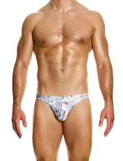 Modus Vivendi Swimwear Origami Low - Cut Brief Fast Drying Eco in White FS2412 B443