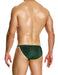 Modus Vivendi Tanga Brief Glitter Knitted Lurex Yarns Green Briefs 26313 B87 - SexyMenUnderwear.com