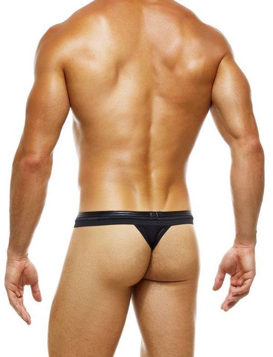 Modus Vivendi Thong Latex - Look Shiny Pouch T - String Black 11213 B60 - SexyMenUnderwear.com