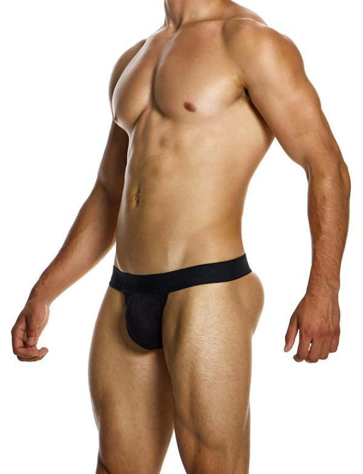 Modus Vivendi Thongs Bamboo Eco Jacquard T - String Black 13411 185 - SexyMenUnderwear.com