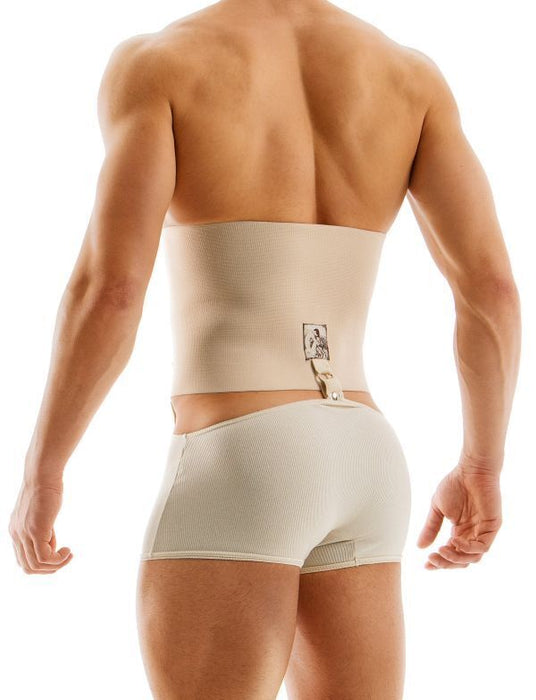 MODUS VIVENDI Transformer Boxer Soft Cotton Wide Band Natural Beige 14221 B 86 - SexyMenUnderwear.com