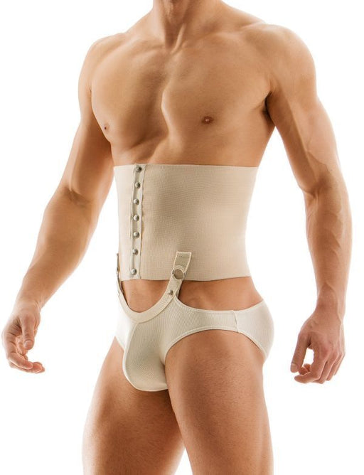 MODUS VIVENDI Transformer Briefs Cotton Extra Wide Band in Natural Beige 14211 B86 - SexyMenUnderwear.com