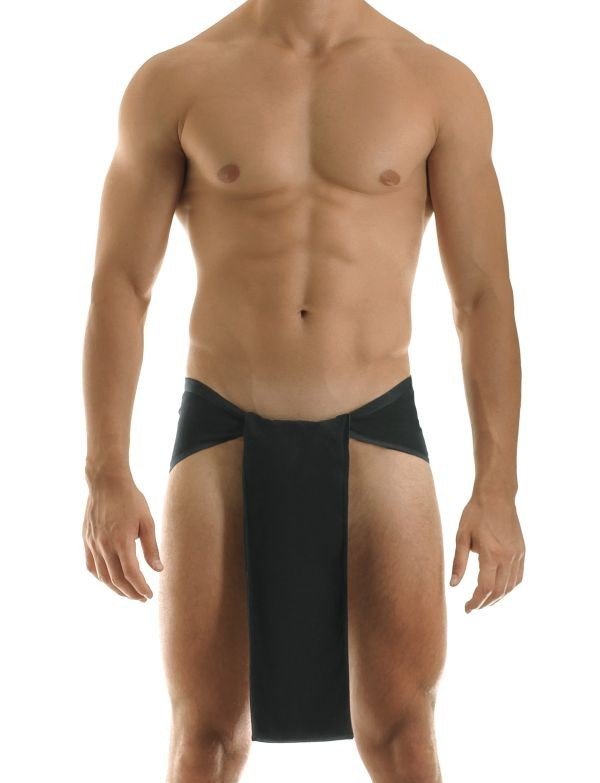 MODUS VIVENDI Twin Langot Brief Wrestling Sumo Black 04413 B933