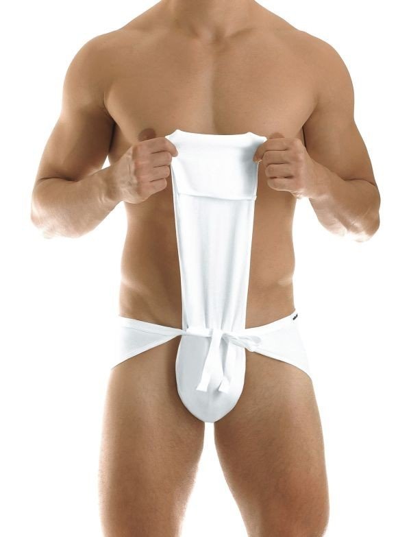 MODUS VIVENDI Twin Langot Brief Wrestling Sumo White 04413 B932
