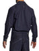 Modus Vivendi Woven Denim Blue Jacket Notch Collar Opening Front Pocket 11451 B44 - SexyMenUnderwear.com