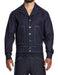 Modus Vivendi Woven Denim Blue Jacket Notch Collar Opening Front Pocket 11451 B44 - SexyMenUnderwear.com