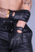 MR. Riegillio Leather Racing Gloves Lightweight Resilient Sheep Leathers Black - SexyMenUnderwear.com