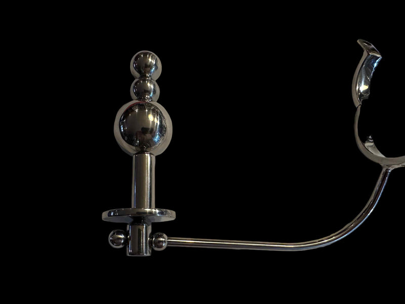 Multifunction Male Chastity Lock With Anal Hook,Penis Ring,Chastity Lock,Cock Ring T2