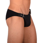 OS Smu Tanning Walking around sheer Black Brief MX19 339793