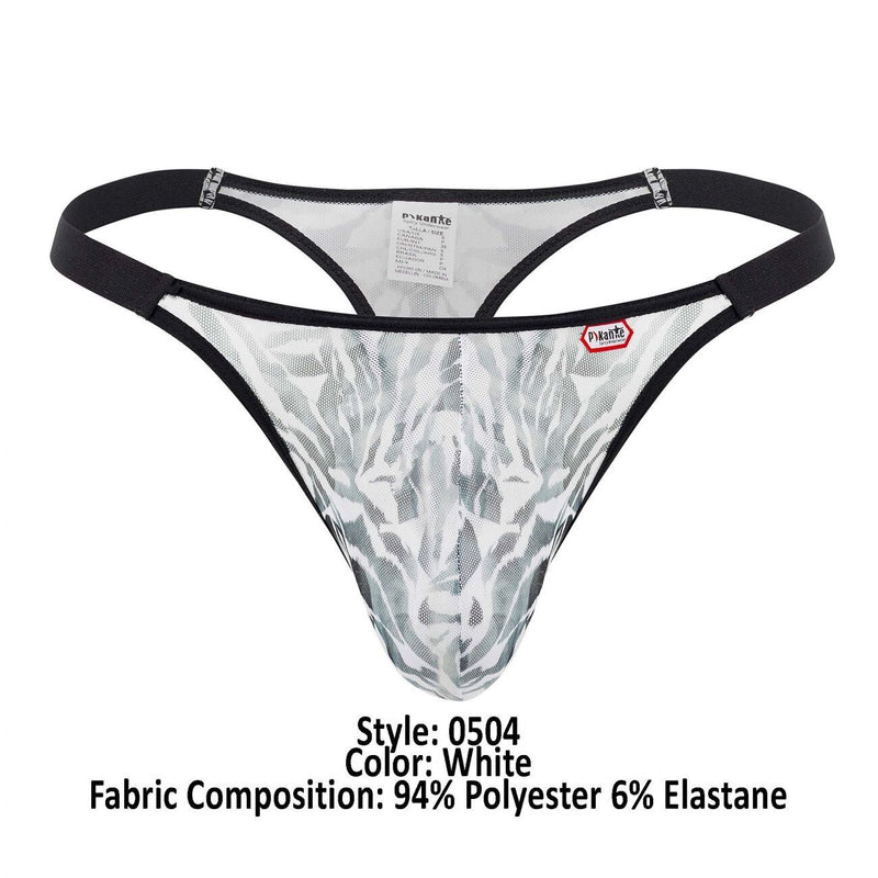PIKANTE Erotic Thongs Low - Rise Soft Microfiber Thong 0504 44