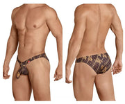 PIKANTE Sly Castro Briefs Shaped Pouch Black Brief 8723 24
